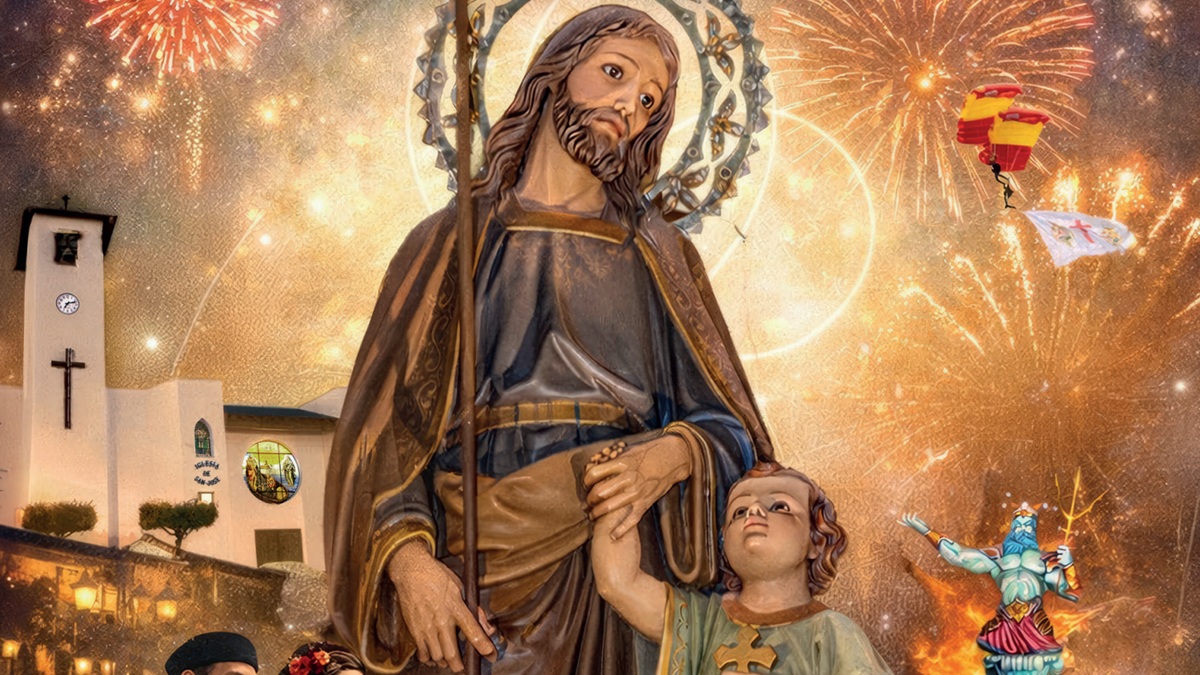 Cartel oficial de las Fiestas de San José 2026 en Puerto de Mazarrón.
