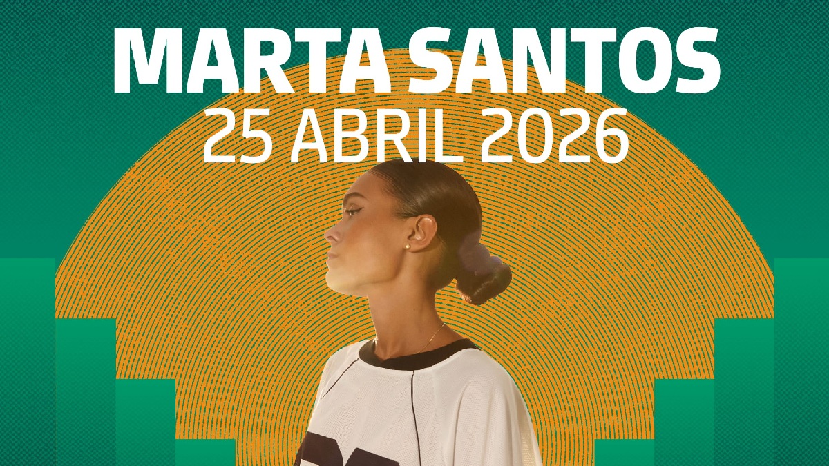 Concierto de Marta Santos en la Plaza de Toros de Murcia el 25 de abril de 2026. Cartel oficial de la gira Aquí no sobra nadie.