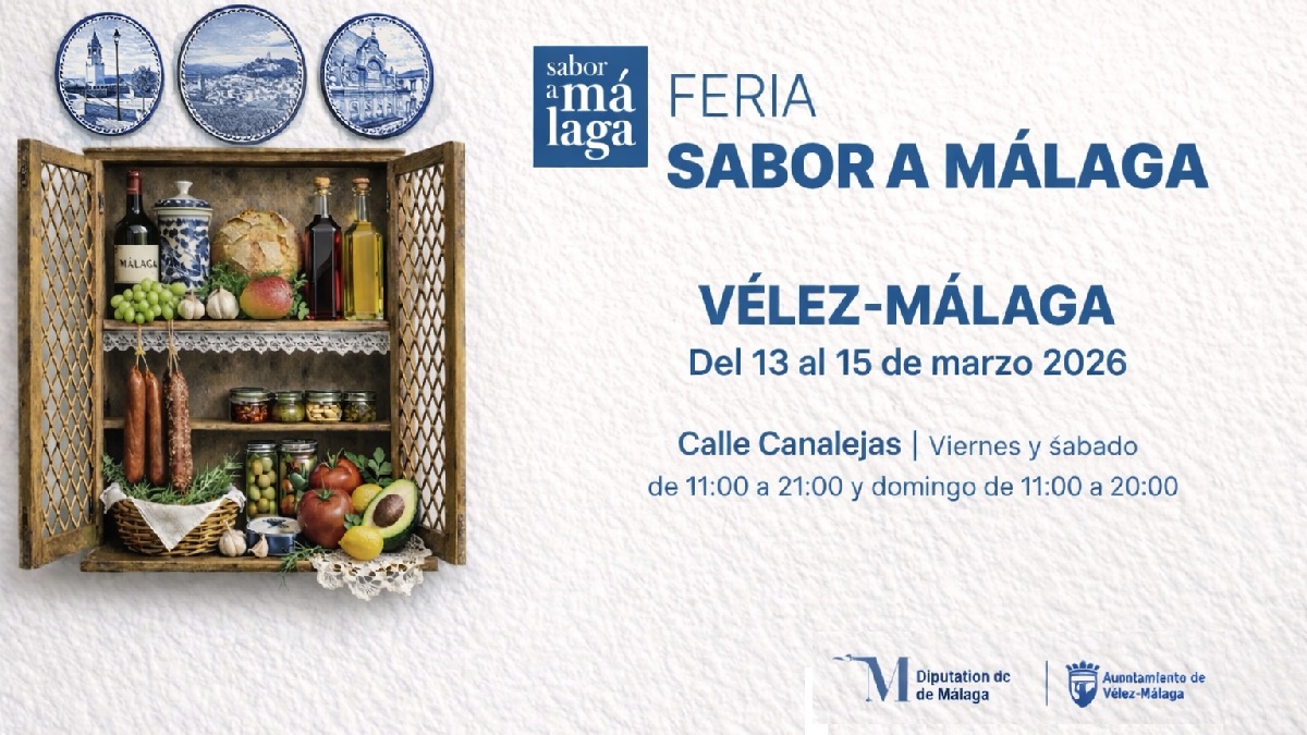 Productos de la provincia de Málaga en la Feria Sabor a Málaga de Vélez-Málaga.