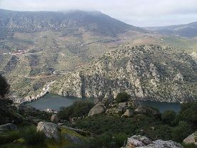 Mirador el Picón del Moro. Saucelle.