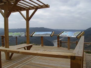 Mirador del Salto de Saucelle. Saucelle